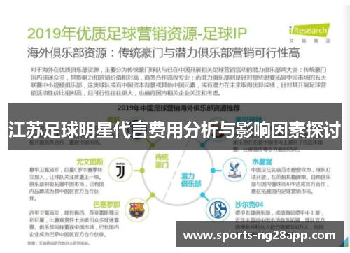 江苏足球明星代言费用分析与影响因素探讨