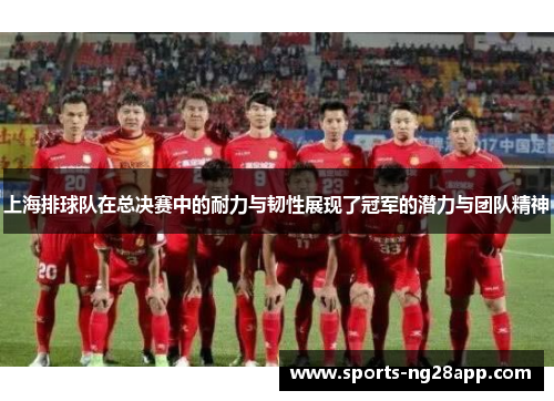 上海排球队在总决赛中的耐力与韧性展现了冠军的潜力与团队精神